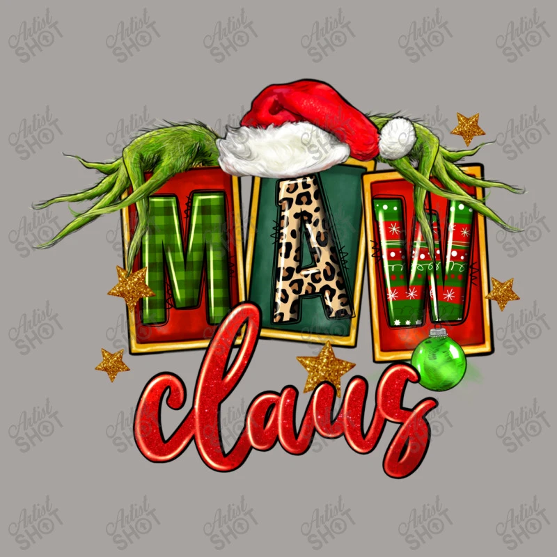 Christmas Maw Claus Racerback Tank 5 Christmas Maw Claus Racerback Tank - Image 5