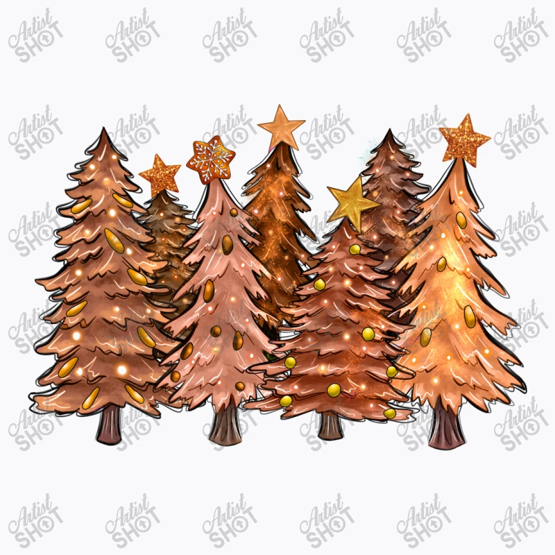 Melanin Christmas Trees With Lights T-Shirt 5 Melanin Christmas Trees With Lights T-Shirt - Image 5