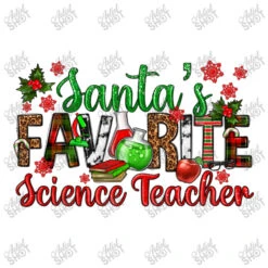 Santa's Favorite Science Teacher Christmas 3/4 Sleeve Shirt -Santa Clothing Shop d.2527100527.25102135.s3.1 ffffff YXJ0aXN0c2hvdA 800x800 1