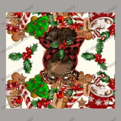 Afro Messy Bun Christmas Racerback Tank -Santa Clothing Shop d.2527105322.25097366.s3.1 a8a3a0 SFJBIERlc2lnbiBTaG9w 800x800 1