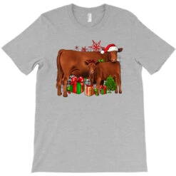 Christmas Gelbvieh T-Shirt -Santa Clothing Shop pd.2295778315.24.23349577.s3.1 front heather grey ffffff none x8y8 164 800x800 1