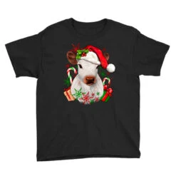 Christmas Heifer Youth Tee -Santa Clothing Shop pd.2296018474.37.23349538.s3.1 front black ffffff none x2.6y2.6 123.8 800x800 1