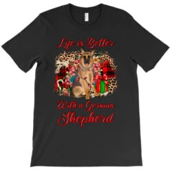 Christmas Life Is Better With A German Shepherd T-Shirt -Santa Clothing Shop pd.2297440984.24.23348963.s3.1 front black ffffff none x5.5y5.5 169 800x800 1