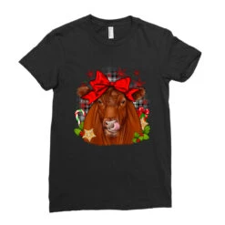 Christmas Red Angus Ladies Fitted T-Shirt -Santa Clothing Shop pd.2297663979.36.23348866.s3.1 front black ffffff none x4.6y4.6 144.8 800x800 1