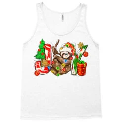 Joy Christmas Sloth Tank Top 7 Joy Christmas Sloth Tank Top -Santa Clothing Shop pd.2524079745.30.25058393.s3.1 front white ffffff none x0y0 180 800x800 1