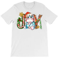 Joy Christmas Hippopotamus T-Shirt -Santa Clothing Shop pd.2524083720.24.25058381.s3.1 front white ffffff none x0y0 180 800x800 1