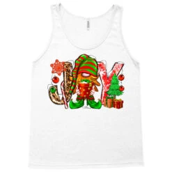 Joy Christmas Elf Gnome Tank Top -Santa Clothing Shop pd.2524084078.30.25058380.s3.1 front white ffffff none x0y0 180 800x800 1