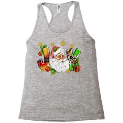 Joy Christmas Racerback Tank -Santa Clothing Shop pd.2524087247.45.25058376.s3.1 front grey ffffff none x0y0 144 800x800 1