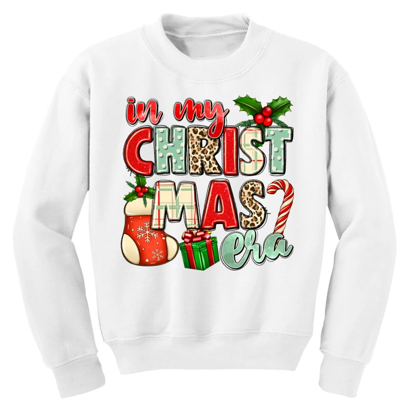 In My Christmas Era Youth Sweatshirt 3 In My Christmas Era Youth Sweatshirt - Image 3