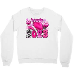 Howdy 2023 Pink Christmas Crewneck Sweatshirt -Santa Clothing Shop pd.2524174256.32.25058273.s3.1 front white ffffff none x0y0 124 800x800 1