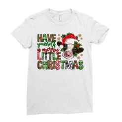 Have Yourself A Merry Little Christmas Ladies Fitted T-Shirt -Santa Clothing Shop pd.2524206870.36.25058228.s3.1 front white ffffff none x0y0 154 800x800 1