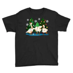 Christmas Duck Youth Tee 7 Christmas Duck Youth Tee -Santa Clothing Shop pd.2526124255.37.25077478.s3.1 front black ffffff none x0y0 129 800x800 1