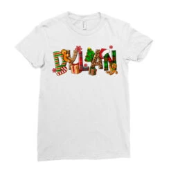 Personalized Christmas Themed Ladies Fitted T-Shirt -Santa Clothing Shop pd.2526136435.36.25057888.s3.1 front white ffffff none x0y0 154 800x800 1