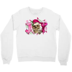 Pink Christmas Joy Skeleton Crewneck Sweatshirt -Santa Clothing Shop pd.2526139890.32.25057813.s3.1 front white ffffff none x0y0 124 800x800 1