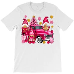 Pink Christmas Gnomes Truck T-Shirt -Santa Clothing Shop pd.2526139965.24.25057812.s3.1 front white ffffff none x0y0 180 800x800 1