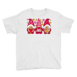 Pink Christmas Gnomes Youth Tee -Santa Clothing Shop pd.2526140167.37.25057811.s3.1 front white ffffff none x0y0 129 800x800 1
