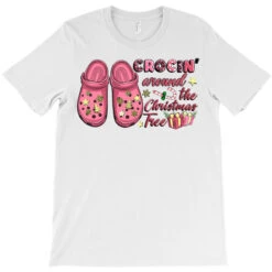 Pink Christmas Crocin' Around The Christmas Tree T-Shirt 7 Pink Christmas Crocin' Around The Christmas Tree T-Shirt -Santa Clothing Shop pd.2526140471.24.25057808.s3.1 front white ffffff none x0y0 180 800x800 1