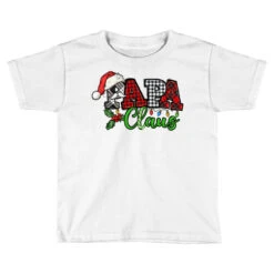 Papa Claus With Christmas Lights And Mistletoe Toddler T-shirt
