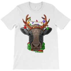 Cow Reindeer Antlers Cute Christmas Animal Xmas Ki T-Shirt 7 Cow Reindeer Antlers Cute Christmas Animal Xmas Ki T-Shirt -Santa Clothing Shop pd.2526165715.24.25064416.s3.1 front white ffffff none x0y0 180 800x800 1