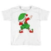 Christmas Dabbing Elf Squad Xmas Dab Kids Family M Toddler T-shirt