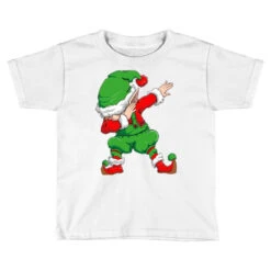 Christmas Dabbing Elf Squad Xmas Dab Kids Family M Toddler T-shirt