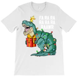 Christmas Dinosaur Fa Ra Ra Rawr Cute Boys Kids Tr T-Shirt 7 Christmas Dinosaur Fa Ra Ra Rawr Cute Boys Kids Tr T-Shirt -Santa Clothing Shop pd.2526173306.24.25065803.s3.1 front white ffffff none x0y0 180 800x800 1