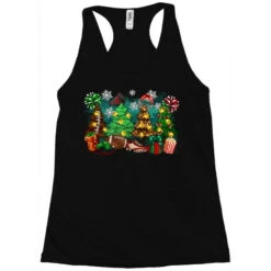Christmas Trees With Football Racerback Tank -Santa Clothing Shop pd.2526233662.45.25084654.s3.1 front black ffffff none x0y0 144 800x800 1