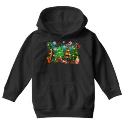 Christmas Trees With Football Youth Hoodie -Santa Clothing Shop pd.2526233675.53.25084654.s3.1 front black ffffff none x0y0 113 800x800 1