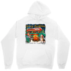 Merry Christmas With Camper Van Unisex Hoodie -Santa Clothing Shop pd.2526247811.31.25057788.s3.1 front white ffffff none x0y0 118 800x800 1