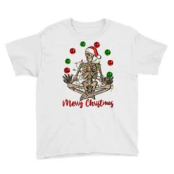 Merry Christmas Skeleton Youth Tee 7 Merry Christmas Skeleton Youth Tee -Santa Clothing Shop pd.2526249510.37.25057779.s3.1 front white ffffff none x5.5y0 118 800x800 1