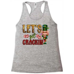 Let's Get Crackin Christmas Racerback Tank 7 Let's Get Crackin Christmas Racerback Tank -Santa Clothing Shop pd.2526259236.45.25057772.s3.1 front grey ffffff none x0y0 144 800x800 1