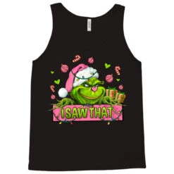 Christmas Characters I+saw+that+ Tank Top -Santa Clothing Shop pd.2526262425.30.25084753.s3.1 front black ffffff none x0y0 180 800x800 1