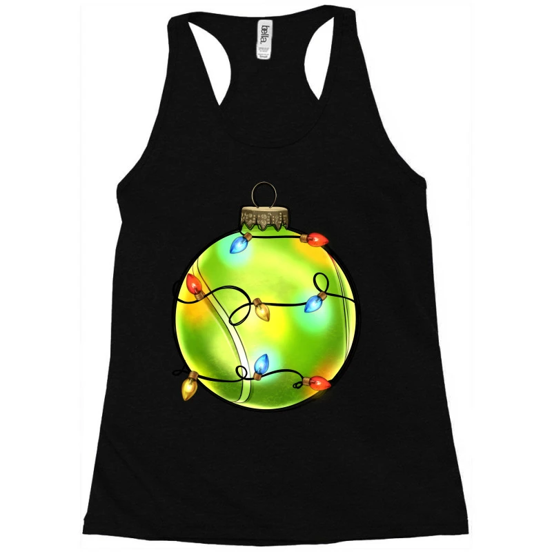 Christmas Tennis Racerback Tank 3 Christmas Tennis Racerback Tank - Image 3