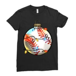 Christmas Baseball Ladies Fitted T-Shirt -Santa Clothing Shop pd.2526263739.36.25085916.s3.1 front black ffffff none x0y0 154 800x800 1