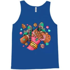 Pink Christmas Black Girl Sneakers Tank Top -Santa Clothing Shop pd.2526264492.30.25083372.s3.1 front royal blue ffffff none x0y0 180 800x800 1