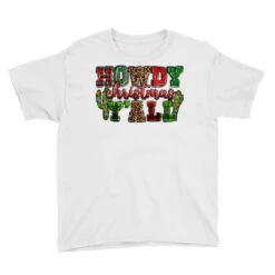 Howdy Christmas Y'all Youth Tee -Santa Clothing Shop pd.2526276651.37.25057756.s3.1 front white ffffff none x0y0 129 800x800 1