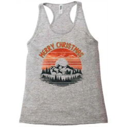 Merry Christmas From The Mountain Racerback Tank 7 Merry Christmas From The Mountain Racerback Tank -Santa Clothing Shop pd.2526279995.45.25086174.s3.1 front grey ffffff none x0y0 144 800x800 1