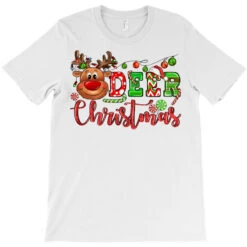 Deer Christmas Reindeer T-Shirt -Santa Clothing Shop pd.2526287764.24.25057724.s3.1 front white ffffff none x0y0 180 800x800 1