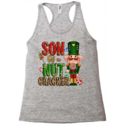 Christmas Son Of A Nutcracker Racerback Tank -Santa Clothing Shop pd.2526289049.45.25057697.s3.1 front grey ffffff none x0y0 144 800x800 1