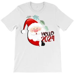 Santa Claus Happy Christmas 2024 T-Shirt -Santa Clothing Shop pd.2526295384.24.25086440.s3.1 front white ffffff none x0y0 180 800x800 1