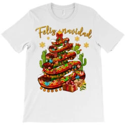 Christmas Feliz Navidad T-Shirt -Santa Clothing Shop pd.2526304396.24.25057679.s3.1 front white ffffff none x0y0 180 800x800 1