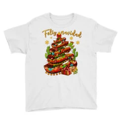 Christmas Feliz Navidad Youth Tee 7 Christmas Feliz Navidad Youth Tee -Santa Clothing Shop pd.2526304473.37.25057679.s3.1 front white ffffff none x0y0 129 800x800 1