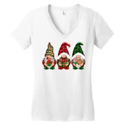 Christmas Gnomes Women's V-Neck T-Shirt -Santa Clothing Shop pd.2526304847.72.25057677.s3.1 front white ffffff none x0y0 138 800x800 1