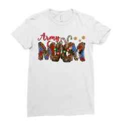 Christmas Army Mom Ladies Fitted T-Shirt 7 Christmas Army Mom Ladies Fitted T-Shirt -Santa Clothing Shop pd.2526313334.36.25057659.s3.1 front white ffffff none x0y0 154 800x800 1
