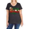 Baking Christmas Cheer Ladies Curvy T-Shirt