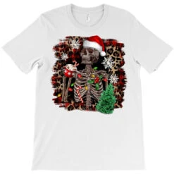 Skeleton With Coffee Cup Christmas T-Shirt 7 Skeleton With Coffee Cup Christmas T-Shirt -Santa Clothing Shop pd.2526319511.24.25057533.s3.1 front white ffffff none x0y0 180 800x800 1