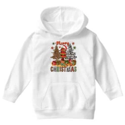 Merry Christmas With Western Trees Youth Hoodie -Santa Clothing Shop pd.2526320101.53.25057531.s3.1 front white ffffff none x14y0 85 800x800 1