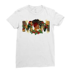 Afro Woman Christmas Mom Ladies Fitted T-Shirt 7 Afro Woman Christmas Mom Ladies Fitted T-Shirt -Santa Clothing Shop pd.2526337921.36.25087071.s3.1 front white ffffff none x0y0 154 800x800 1