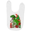 Rex-mas Christmas T-Rex Baby Bibs