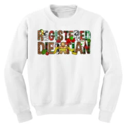 Registered Dietitian Christmas Youth Sweatshirt -Santa Clothing Shop pd.2526353911.52.25087112.s3.1 front white ffffff none x0y0 169 800x800 1